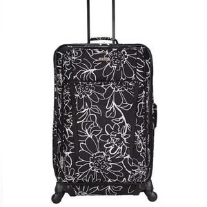 Tag Freehold 1-Piece Softside Spinner Luggage black White, 27“ [COPY]